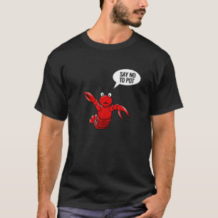 T-shirt Homard chemise crue poisson écrevisse drôle cadeau