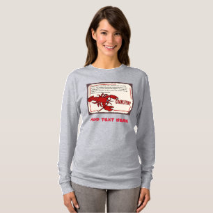T-shirt Homard comique, Épisseuse, Épisseuse, modifier, aj