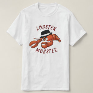 T-shirt Homard Homard 🦞 Cartoon à gros yeux mou Gangster