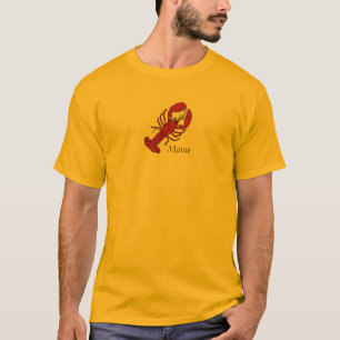 T-shirt Homard rouge du Maine