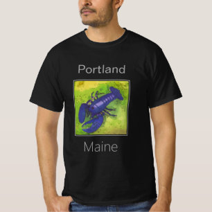 T-shirt Homard violet rare, Portland, Maine