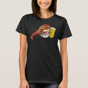 T-shirt Homards vintages Boissons alimentaires Vacances Il