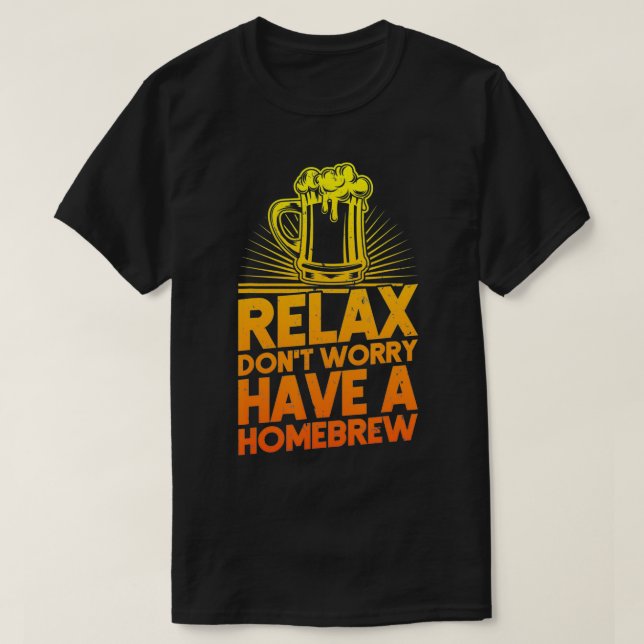 T-shirt Home Brewer Rela (Design devant)