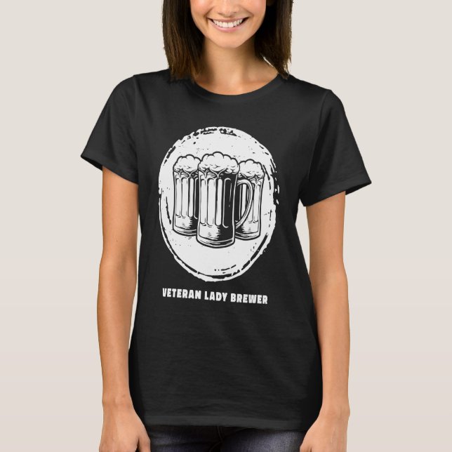T-shirt Home Brewing Microbrewing Brewer House  Brew Craft (Devant)