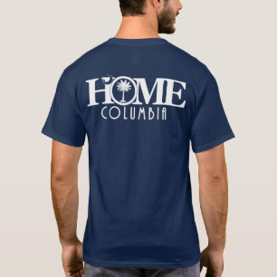 T-shirt HOME Columbia SC (impression arrière)