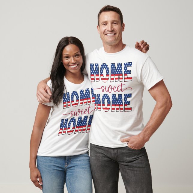 T-shirt home sweet home, Home Sweet Home, tee, sweet home  (Unisexe)