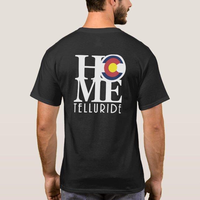 T-shirt HOME Telluride - impression arrière (Dos)