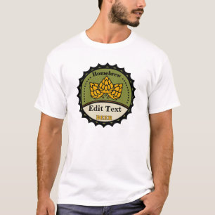 T-shirt Homebrew Beer Sign, modifier le nom
