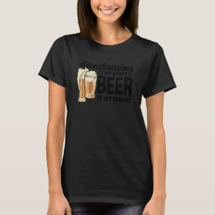 T-shirt Homebrey Est Ma Bière Hobby Est Mon Brassage Récom