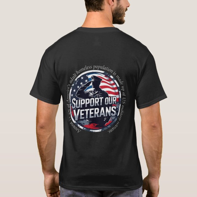 T-shirt Homeless Veteran Awareness (Dos)