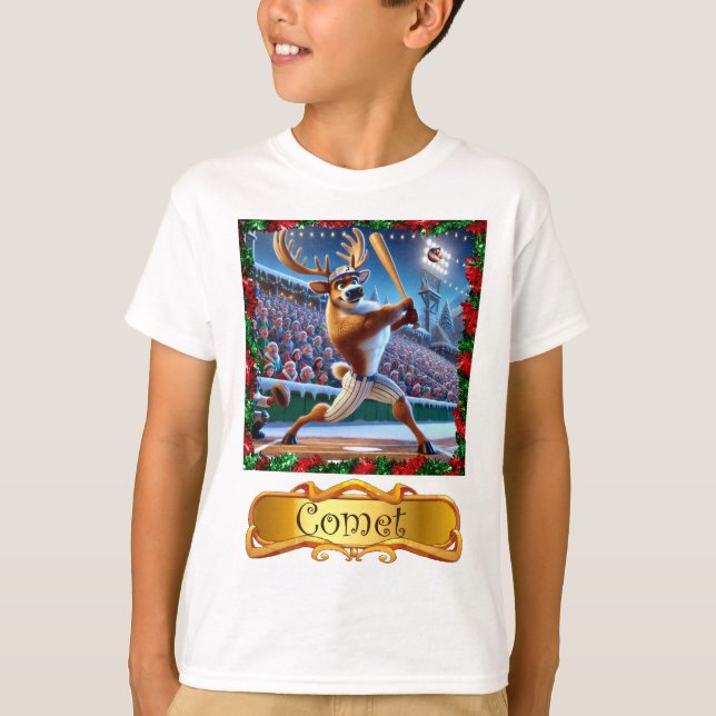 T-shirt Homerun de la comète (Devant)
