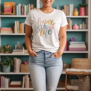 T-shirt Homeschool Life Signature