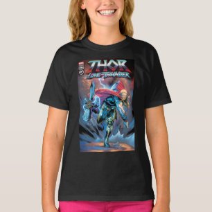 T-shirt Hommage à la couverture de la bande dessinée Thor