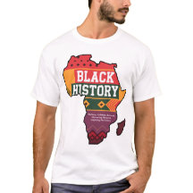 Hommage à l'histoire noire - Carte de l'Afrique vi