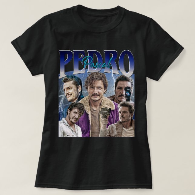 T-shirt Hommage à Pedro Pascal (Design devant)