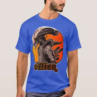 T-shirt Hommage à Retro Xenomorph