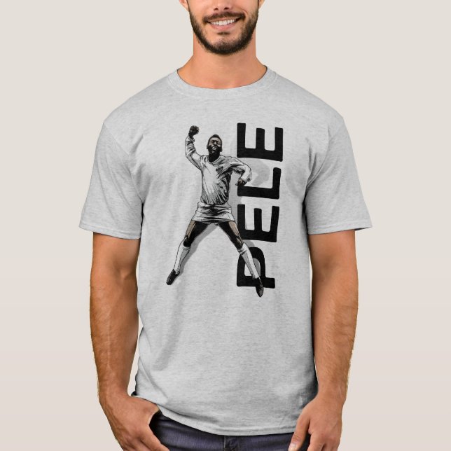 T-shirt Hommage au footballeur brésilien Pele (Devant)