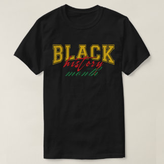 T-shirt Hommage au Mois de l'histoire des Noirs