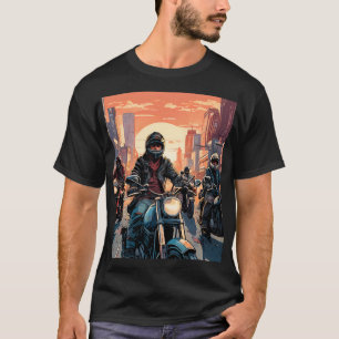 T-shirt Hommage aux motards