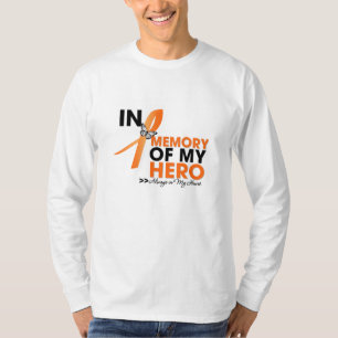 T-shirt Hommage de leucémie dans la mémoire de mon