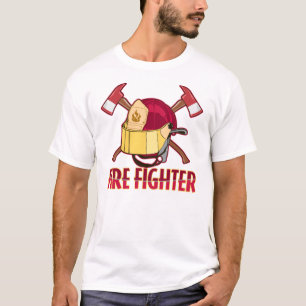 T-shirt Hommage de pompier