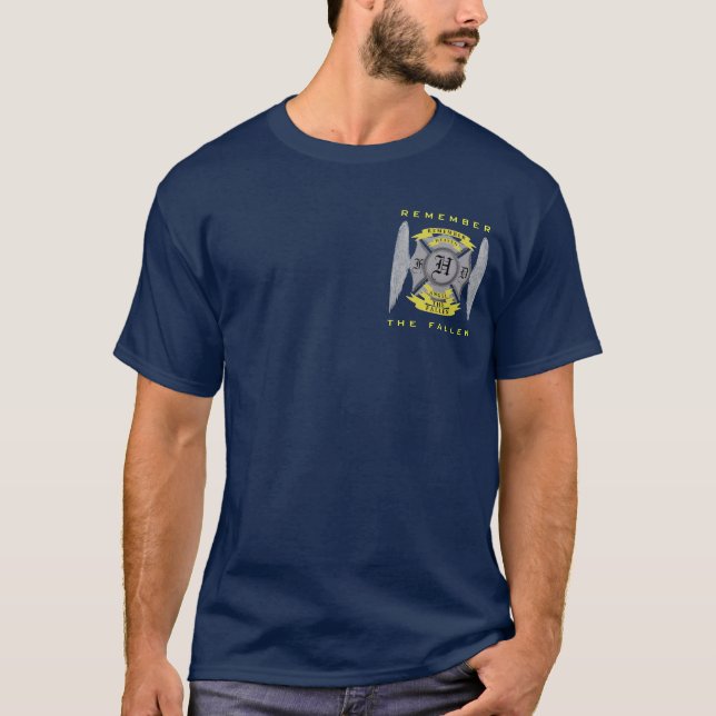 T-SHIRT HOMMAGE D'OR DE JUSTIN MONROE VICTOR ISLER (Devant)