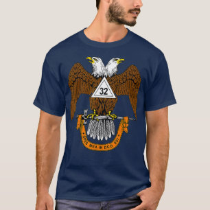T-shirt Homme 32e Degré Mason T Masonic Tee Scottish
