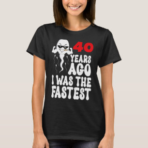 T-shirt Homme 40e Anniversaire Gag robe 40 ans Il ya J'ai