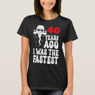 T-shirt Homme 40e Anniversaire Gag robe 40 ans Il ya J'ai 