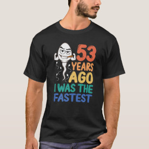 T-shirt Homme 53ème Anniversaire Gag Robe Il Y A 53 Ans J'