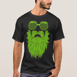 T-shirt Homme à la barbe verte