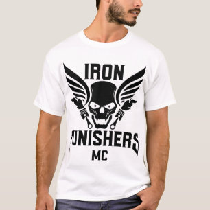 T-Shirt Homme à Manches Courtes Logo Iron Punisher
