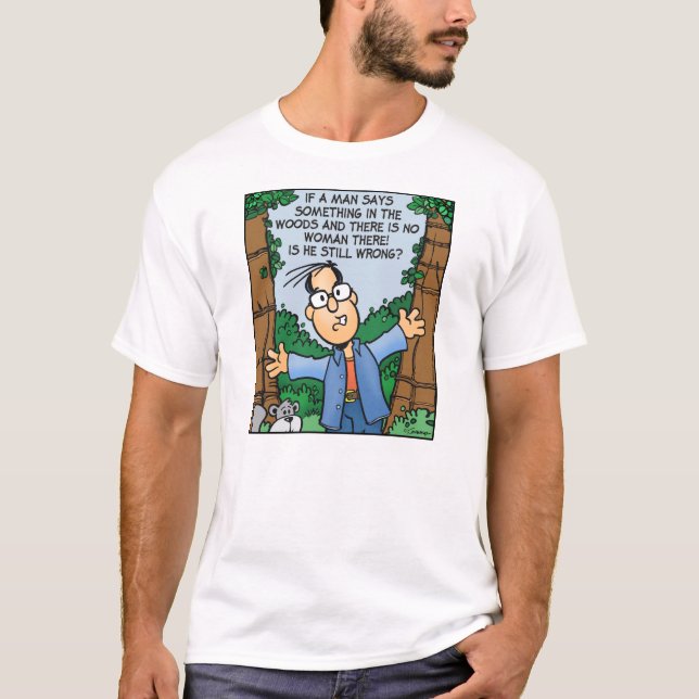 T-shirt Homme à Woods (Devant)