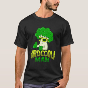 T-shirt Homme au brocoli Jeu de mots pour une nourriture v