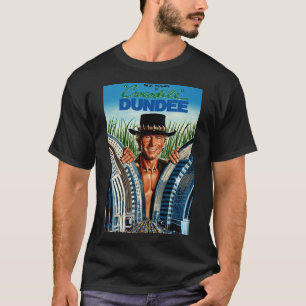 T-shirt Homme au chapeau de brousse Art de gratte-ciel de