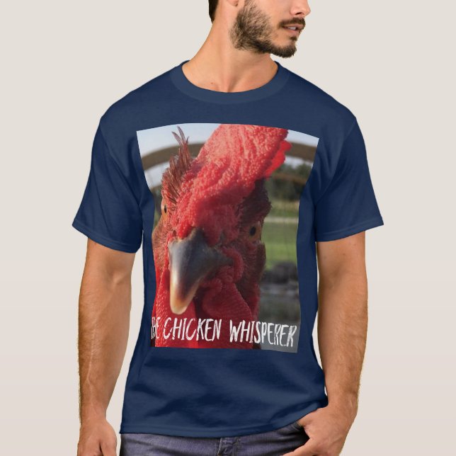 T-shirt Homme au poulet Whisperer (Devant)