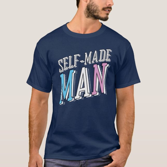 T-SHIRT HOMME AUTONOME (TRANS FIERTÉ) (Devant)