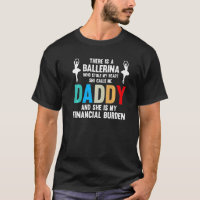 Homme Ballerine Elle Charge Financière Danse Papa 
