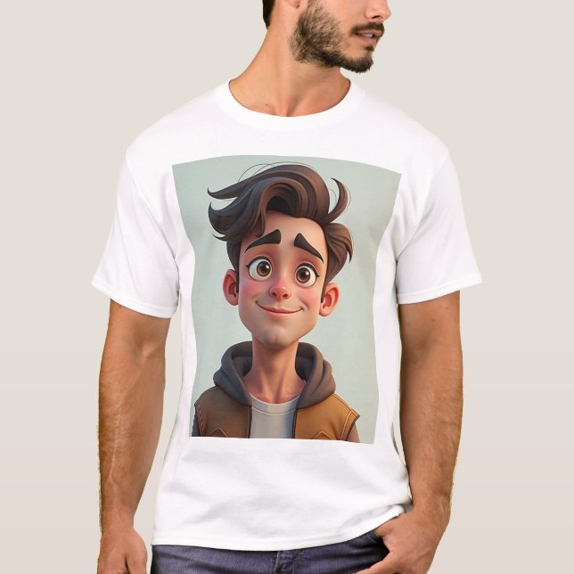 T-shirt Homme beau (Devant)