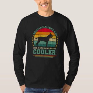 T-shirt Homme Belge Malinois Papa Comme Un Père Régulier F