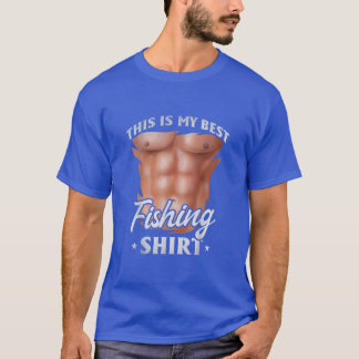 T-shirt Homme C'Est Mon Meilleur Pêcheur Pêcheur Funny Pêc