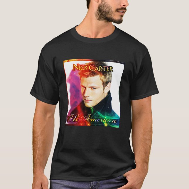 T-shirt Homme chanteur spécial Pays Nick Carter Redeki Tre (Devant)