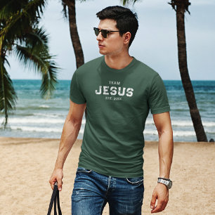 T-shirt homme chrétien personnalisé