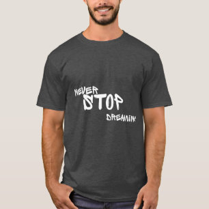 T-Shirt Homme Citation Motivationnelle Ne Jamais C