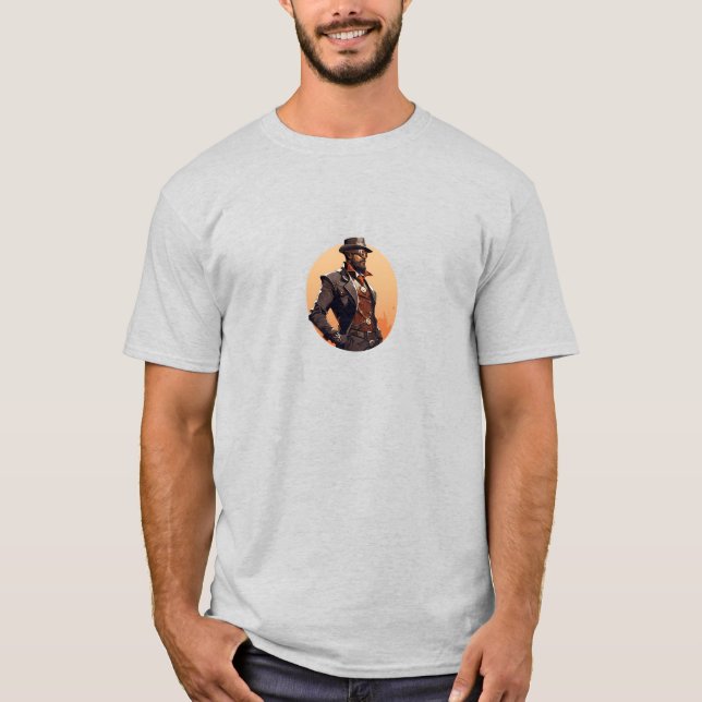 T-shirt Homme cool En Style Steampunk (Devant)