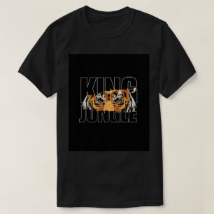 T-shirt homme couleur noir demi-manches design tig