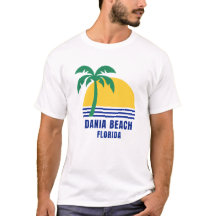 T-Shirt Homme Dania Beach Floride