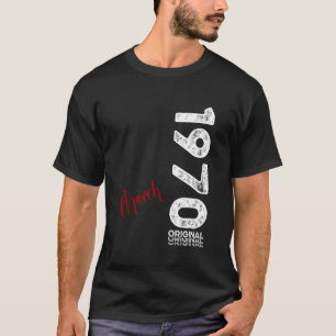 T-shirt Homme d'anniversaire 55 ans Mars 1970 original 55