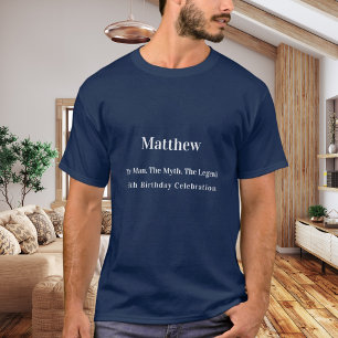 T-shirt Homme d'anniversaire mythe légende nom amusant ble