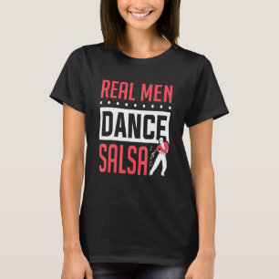 T-shirt Homme Danseur de Salsa Les Hommes Réels Dansent la